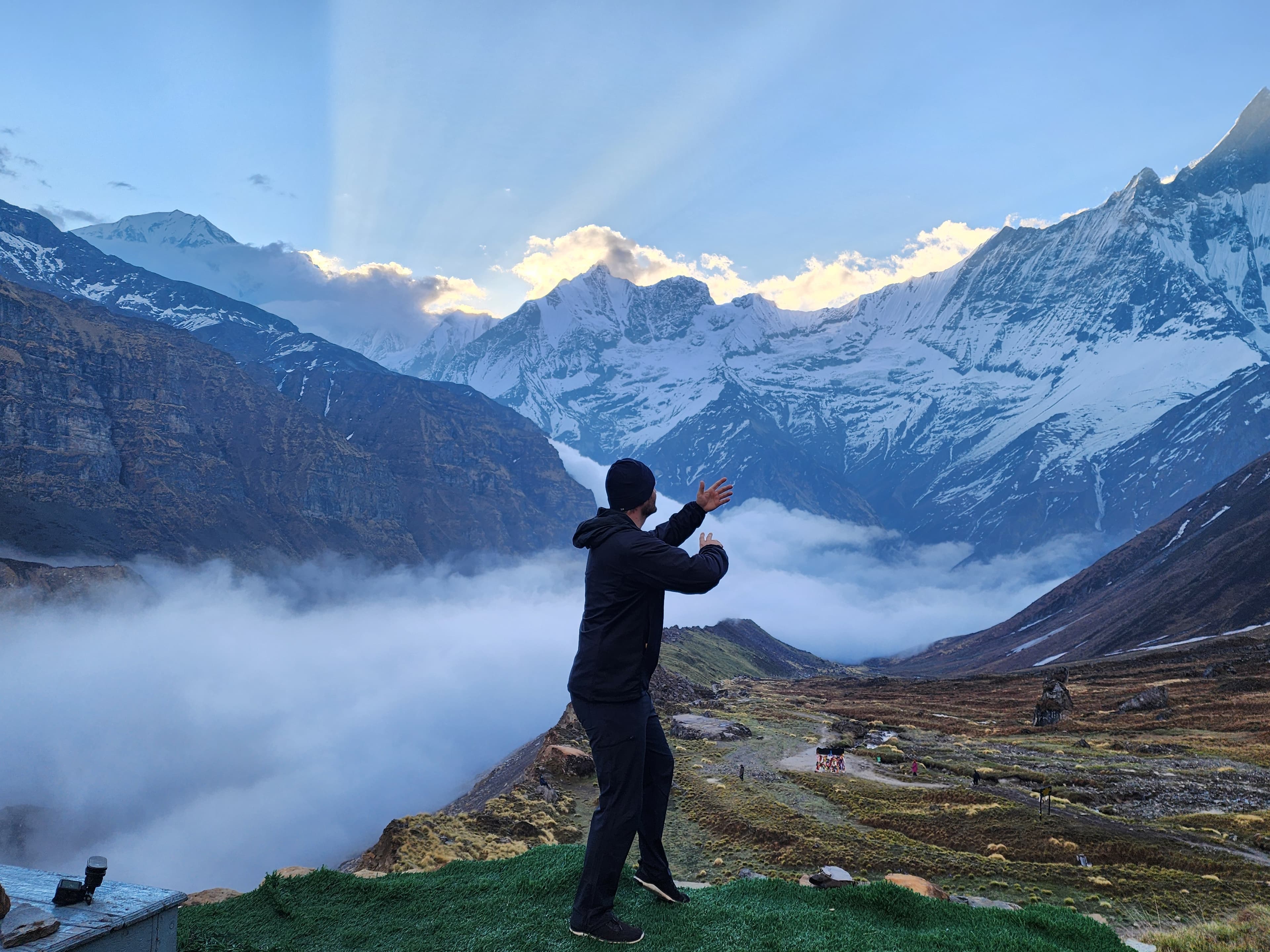 Ryan McCann practicing Tai Chi